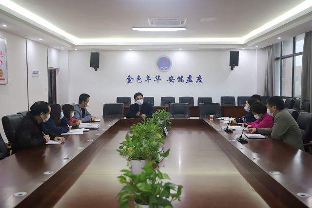 九江金安高级中学召开会议对初三学考备考再部署