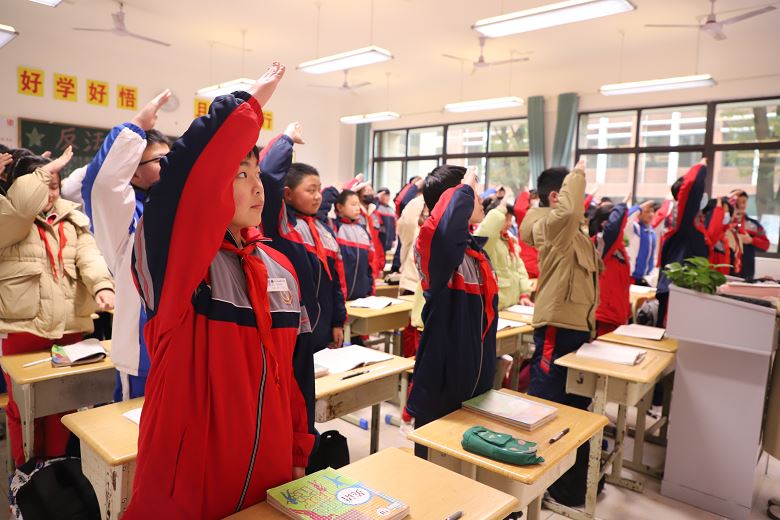 九江金安高级中学举行2023年春季学期开学典礼
